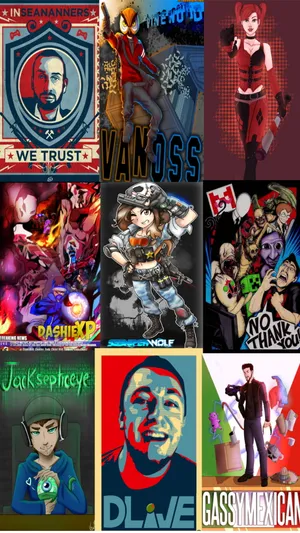 Exciting Youtuber Gaming Adventure Wallpaper