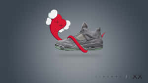 Exclusive Kaws X Air Jordan Collaboration Sneakers Wallpaper