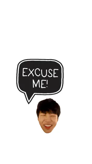 Excuse Me_ Speech Bubble_ Laughing Face.jpg Wallpaper