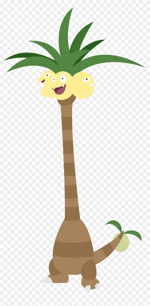 Exeggutor Without Outline Wallpaper