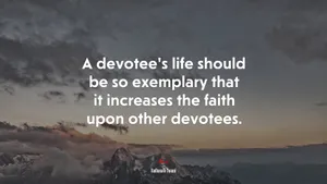 Exemplary Life Quote Wallpaper