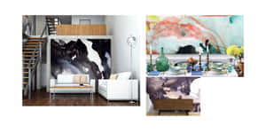 Exemplary Mural Paintings Collage Wallpaper