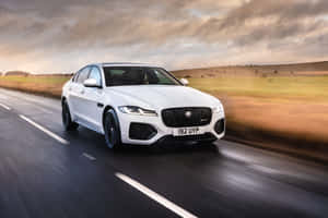 Exemplifying Elegance With Jaguar Xf Wallpaper