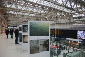 Exhibit At Waterloo Station Wallpaper