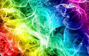 Exhibiting The Art Of Cool Color Spectrum Wallpaper