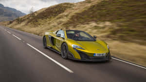 Exhilarating Drive With Mclaren 675lt Wallpaper