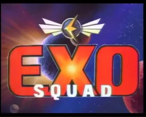 Exosquad Cartoon Title Frame Wallpaper