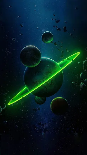 Exotic Planet Art [wallpaper] Wallpaper