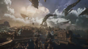 Expedition 33 Alien Invasion Wallpaper