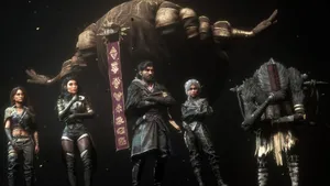 Expedition 33 Crew In Sci Fi Wallpaper