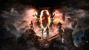 Expedition 33 Space Portal Wallpaper