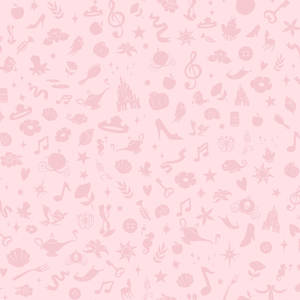 Experience A Magical World With The Disney Pattern Wallpaper