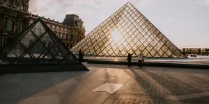 Experience A Stunning Sunset In Paradise. Wallpaper