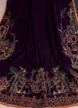 Experience Elegance And Luxury With Purple Velvet Wallpaper