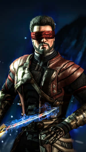 Experience Gaming Entertainment On An Immersive Level With Mortal Kombat On Iphone Wallpaper