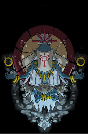 Experience Immersive Gaming With The Sheikah Slate 4k Wallpaper