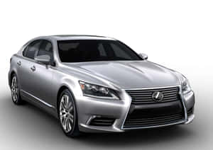 Experience Luxury With The All-new Lexus Ls 500 Wallpaper