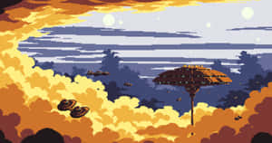 Experience Peaceful Skies With A Trip To Bespin Wallpaper