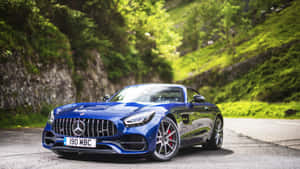 Experience Racing In The Mercedes Amg Gt Wallpaper