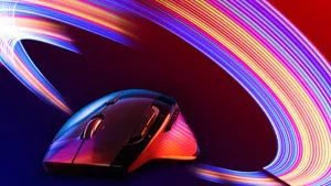 Experience Smooth And Responsive Gaming With The Latest Gaming Mouse Wallpaper