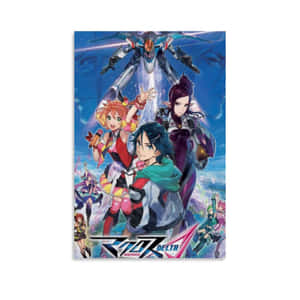 Experience The Adrenaline Of Sky Battles In Macross Delta Wallpaper