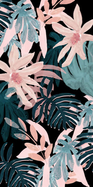 Experience The Enchantment Of An Aesthetic Tropical Paradise Wallpaper