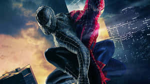 Experience The Epic Thrill Of Being The Best Spider Man Wallpaper