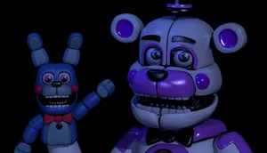 Experience The Excitement Of Funtime Freddy In Dazzling High Resolution. Wallpaper