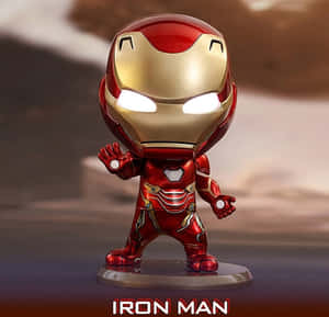 Experience The Iron Man Feel With These Epic Bobbleheads Wallpaper