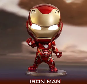 Experience The Iron Man Feel With These Epic Bobbleheads Wallpaper