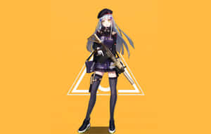 Experience The Joy Of Yellow Anime Wallpaper