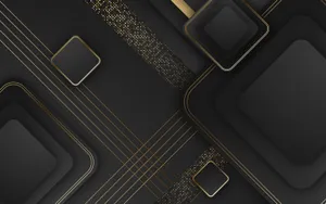 Experience The Luxury Of Black Gold Wallpaper