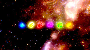 Experience The Power Of The Infinity Stones Wallpaper