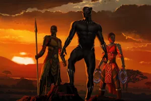 Experience The Power With Black Panther Wallpaper
