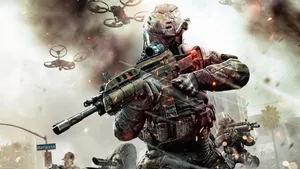 Experience The Thrill And Excitement Of First-person Shooter Games Wallpaper
