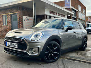 Experience The Thrill Of Driving: Mini Cooper S Clubman All4 Wallpaper