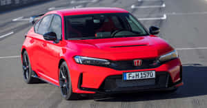 Experience The Thrill Of Honda Civic Type R Wallpaper