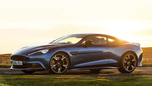 Experience The Thrill Of The Aston Martin Vanquish Wallpaper