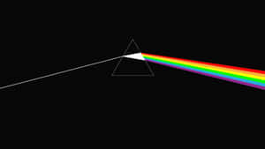 Experience The Timeless Musical Masterpiece Of Pink Floyd, Dark Side Of The Moon Wallpaper