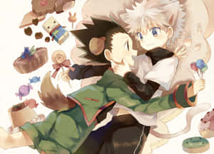 Experience The Wild Adventures Of Hunter X Hunter Cute! Wallpaper