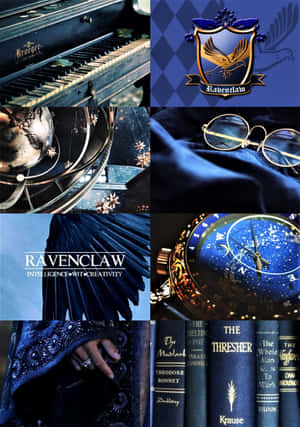 Experience The Wisdom & Creativity Of Ravenclaw House Wallpaper