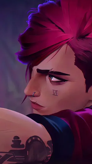 Experience The Wonders Of The Magical World With Violet Arcane Wallpaper