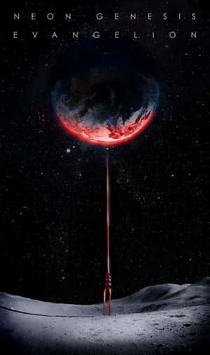 Experience The World Of Neon Genesis Evangelion On Your Iphone Wallpaper