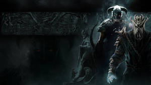 Experience The World Of Skyrim In All Its Glory Wallpaper