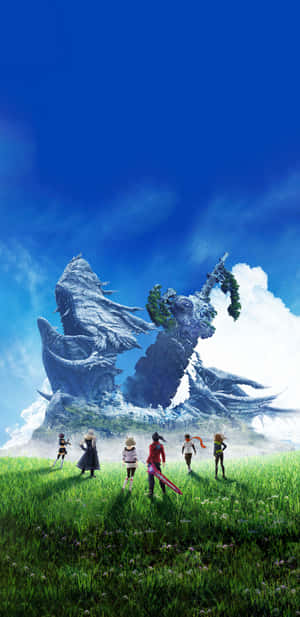 Experience The World Of Xenoblade Wallpaper