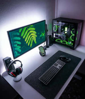 Experience Unbeatable Gaming With The Variety Of Gaming Accessories Available Wallpaper