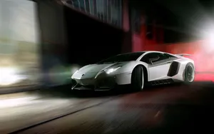 Experience Unparalleled Style With A Cool Lamborghini Wallpaper