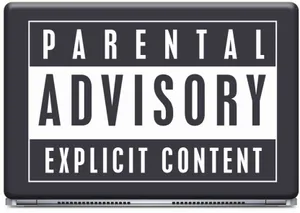 Explicit Content Laptop Case Wallpaper