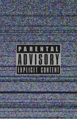 Explicit Content Stamp Wallpaper