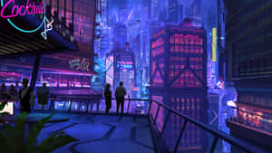 Explore A Cyberpunk Aesthetic Wallpaper